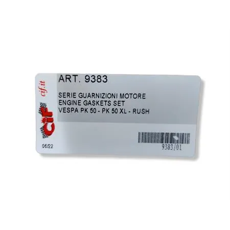 9383 Serie guarnizioni motore CIF per Piaggio Vespa PK 50, PK 50 S, PK 50 XL e PK 50 XL Rush
