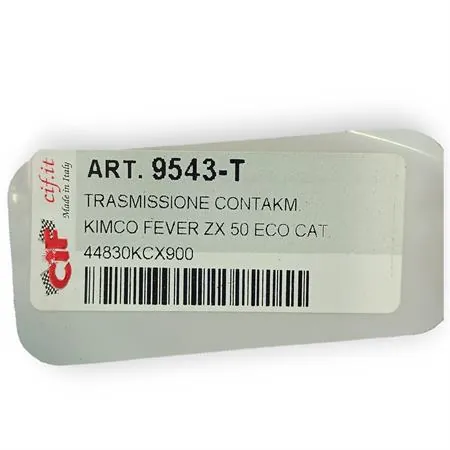 9543-T Trasmissione contachilometri completa cif per scooter Kymco fever zx 50 eco catalitico. Sim.44830kcx9000 oppure 00151821