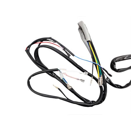 Impianto elettrico cif completo di connettore per Piaggio Vespa PK50s con frecce e telaio v5x2t. sim.243203, ricambio 9610