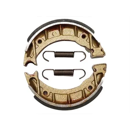 Ganasce freni Newfren standard per tamburi freno anteriore ciclomotori Piaggio Ciao, SI, Bravo, Grillo, Superbravo con cerchi in lega e ciclomotori Beta, Fantic, Garelli, Gilera, Italjet, Rizzato, ricambio GF0152