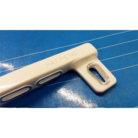 Pedale leva messa in moto in alluminio modello dakota bianca per scooter con motore minarelli aria e liquido, ricambio 77090573