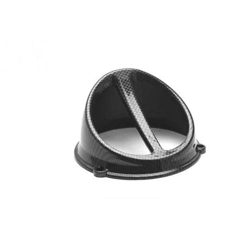 Convogliatore d'aria one italia per motori Minarelli verticali ed orizzontali con raffreddamento ad aria di colore carbonio, ricambio 77093415