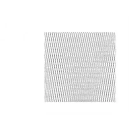 Griglia anodizzata argento dimensione  30 per 30 cm (One Italia), ricambio 77093581