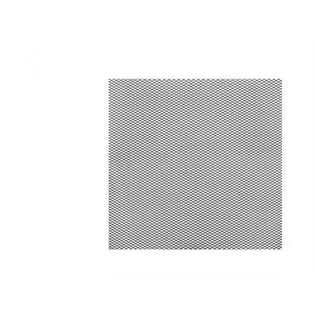 Griglia anodizzata one italia di colore nera dimensione  30 per 30 cm, ricambio 77093582
