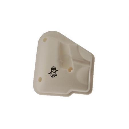 Coperchio scatola filtro Minarelli orizzontale bianca (One Italia), ricambio 77114041B