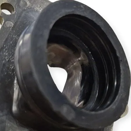 77140660A Collettore aspirazione D.41mm per motori Rotax 122 / 123 2T - Compatibile Aprilia 125 2T RS / AF1 / Red Rose / Tuono / Europa e HM 125 2T Enduro/Motard >2011 - OEM AP0267915 / AP0267910