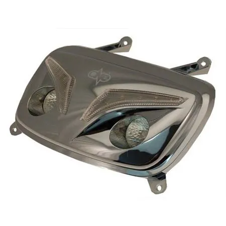 Maschera cromato con faro alogeno +led BW'S  2004 (One Italia), ricambio 77201308CL