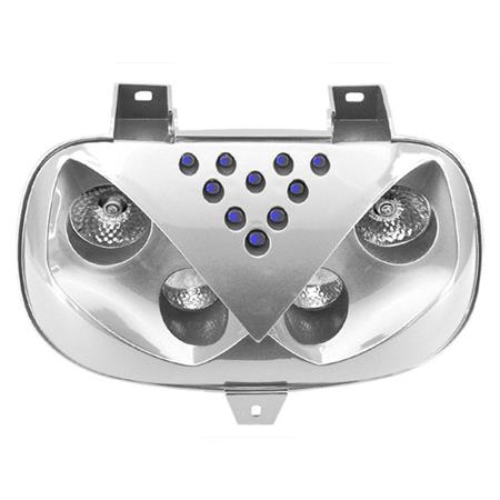 Fanale anteriore alogeno con led (One Italia), ricambio 77201316A