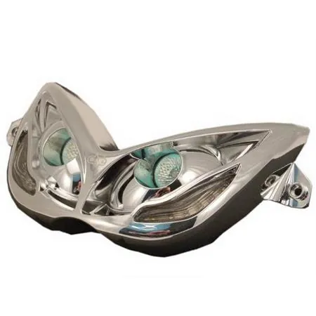 Maschera cromato con faro +led alog. Nitro (One Italia), ricambio 77201355L