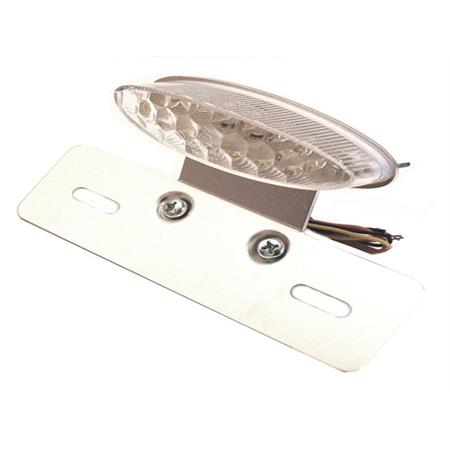 Fanale trasparente matrix c-supp.targa omologato  (One Italia), ricambio 77204417
