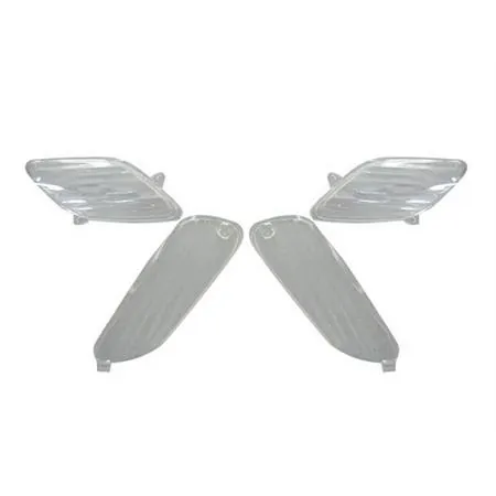 Kit 4 gemme trasparente Aprilia SR 50 r fact. (One Italia), ricambio 77206330A