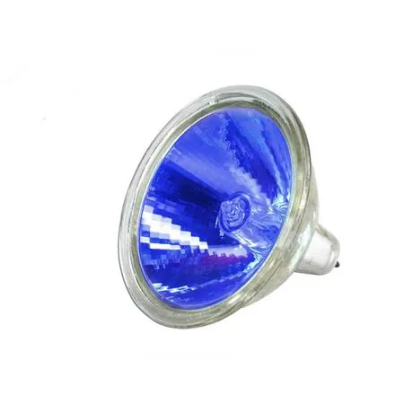 Lampadina One Italia dicroica 12 Volt 20 Watt, colore blu, ricambio 77222101