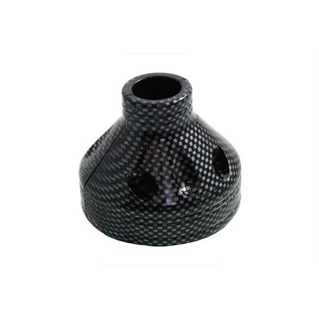 Coperchio perno ruota posteriore carbon look T-MAX 500 (One Italia), ricambio 77282107