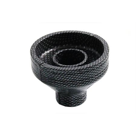 Coperchio perno ruota posteriore carbon look T-MAX 500 (One Italia), ricambio 77282107