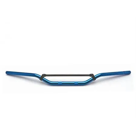 Manubrio moto cross enduro blu cromato, ricambio 77303204