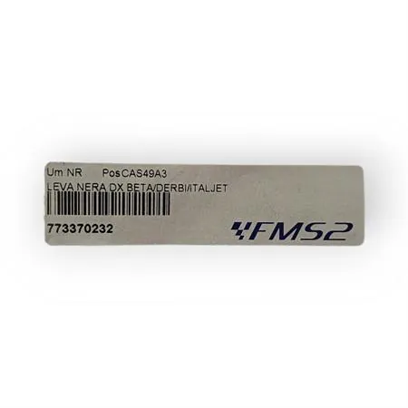 773370232 Leva freno nera dx beta/derbi/italjet