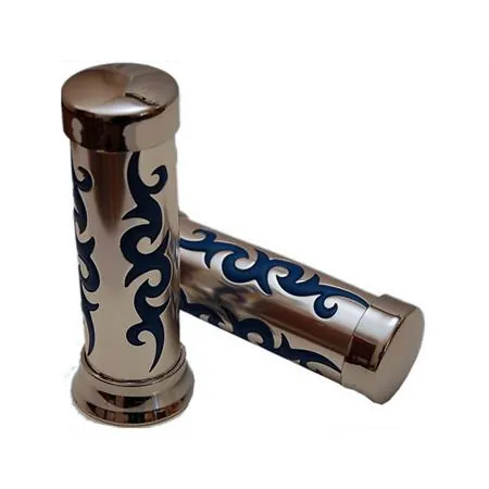 Manopole eagle alluminio - blu' (One Italia), ricambio 77344058C