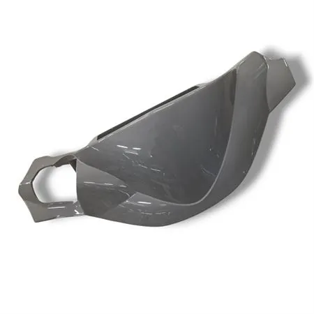 Kit carene 4 pezzi One Italia di colore grigio Nardò per scooter MBK Booster spirit e Yamaha original Bw's prodotti fino al 2003, ricambio 77366429