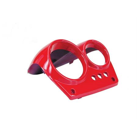 Portastrumentazione rosso pastello MBK Nitro - Yamaha Aerox (One Italia), ricambio 77366741
