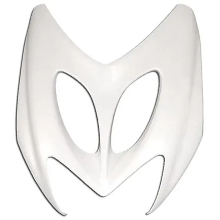 Scudo anteriore bianco pastello tipo originale  per  Nitro e Aerox (One Italia), ricambio 77366779A