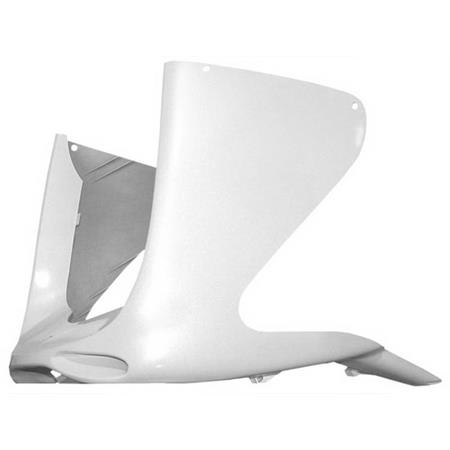 Carenatura anteriore bianco metallizzato MBK Nitro - Yamaha Aerox (One Italia), ricambio 77366789B