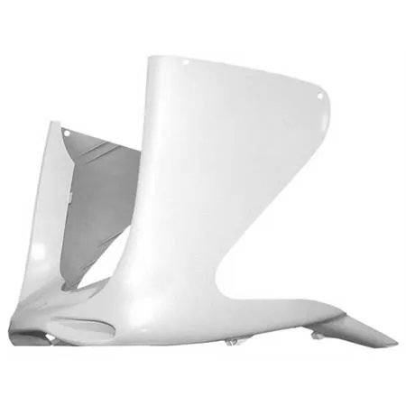 Carenatura anteriore bianco metallizzato MBK Nitro - Yamaha Aerox (One Italia), ricambio 77366789B