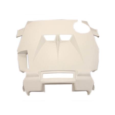 Parafango sottocoda one italia di colore bianco per scooter MBK Nitro e Yamaha Aerox, ricambio 77366796