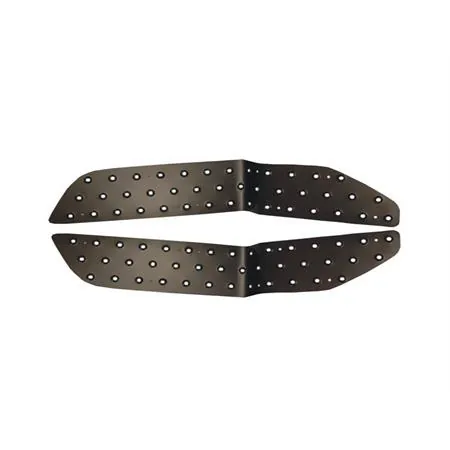 Coppia pedane nere T-MAX (One Italia), ricambio 77375050N