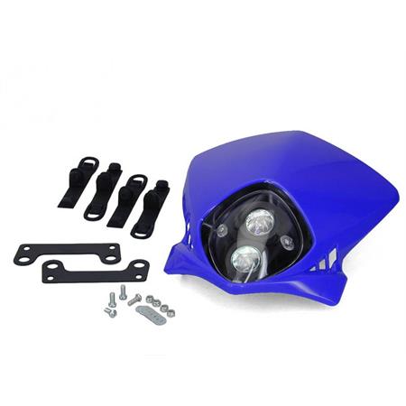 Maschera fanale duke blu (One Italia), ricambio 77448127