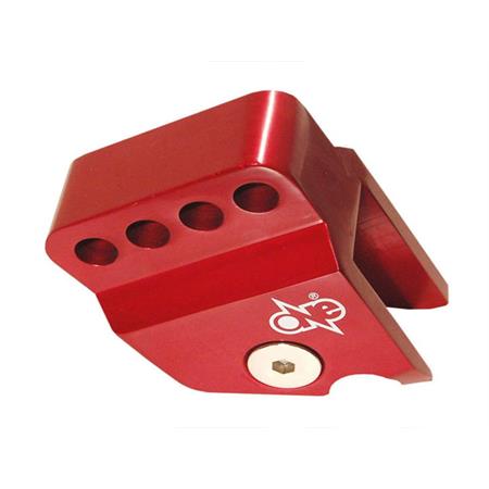 Rialzo ammortizzatore one Piaggio blu cromato (One Italia), ricambio 77520662