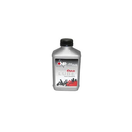 Olio miscela in barattolo per motori 2 tempi semi-sintetico one-lube, conf. da 1 litro, ricambio 77622001