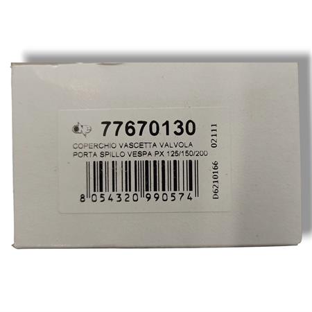 Coperchio vaschetta valvola porta spillo piaggio vespa px 125 150 200, ricambio 77670130