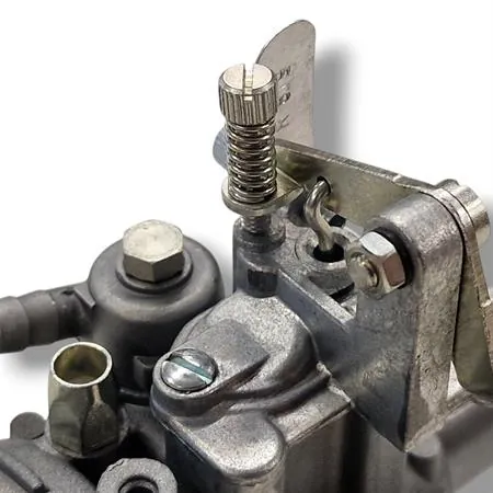 Carburatore Dell'orto SHB 16-16 F completo di fascetta metallica e specifico per Piaggio Vespa PK 50, PK 50 S, PK 50 XL e PK 50 XL Rush, ricambio 00879