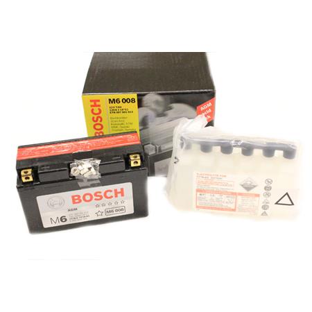 Batteria BOSCH YT7B-BS 12 Volt - 6.5 Ah, tipo MF, ricambio 0092M60080