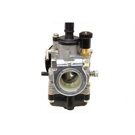 Carburatore Dell'Orto phbg 19 cs con taratura standard, attacco miscelatore, fissaggio femmina cavo per collettori in alluminio e attacco filtro, ricambio 02575