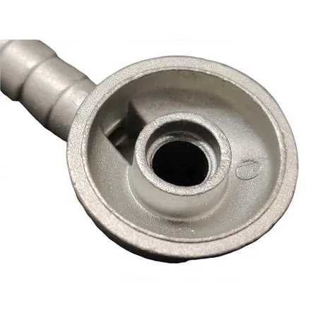 Pipetta raccordo attacco tubo benzina sul carburatore dell'orto PHBH, PHBL, PHBE in metallo per tubo benzina 8 mm moto, ricambio 062730038