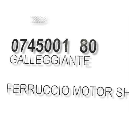 Galleggiante, ricambio 074500180