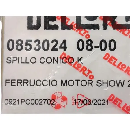Spillo conico k 24 (Dell'Orto), ricambio 085302408
