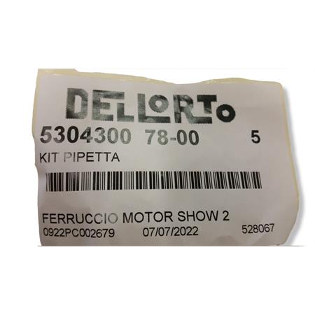 2kit pipetta shb5hln, ricambio 530430078