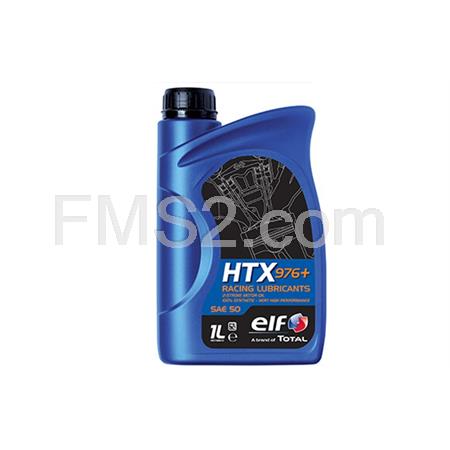 Olio ELF HTX 976+ racing oil 100% sintetico ad alte prestazioni per motori da competizione a 2 tempi, conf. da 1 litro, ricambio 187005