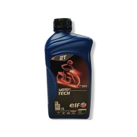 Olio miscela Elf moto 2 tech 100% sintetico, ricambio 187343