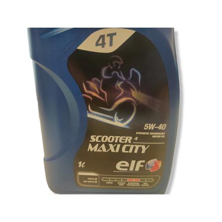 Olio Elf scooter 4 maxi city 5w40 sintetico, ricambio 201739