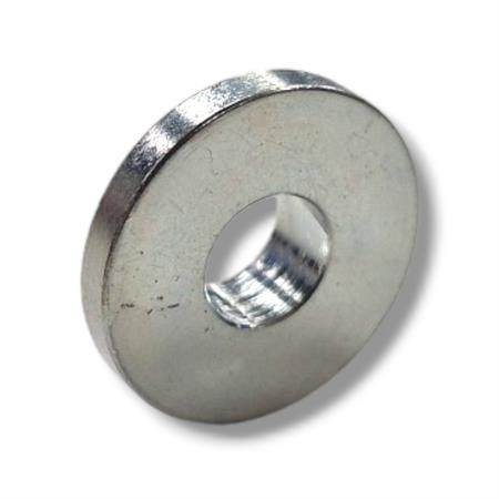 Rondella zincata FMS2 in acciaio come originale per fissaggio scudo anteriore Mbk Booster spirit tutte le versioni fino al 2003, ricambio 3VLF15450000FMS
