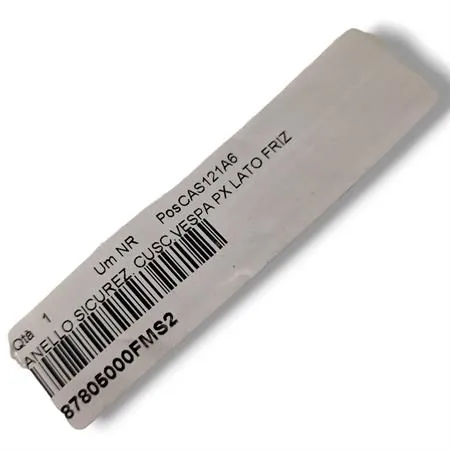 Anello di Sicurezza per Fermare il Cuscinetto Piaggio Vespa PX Lato Frizione - Riparazione Carter Motore - Ricambio 87805000FMS2