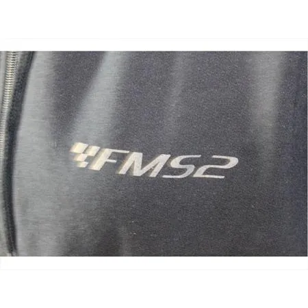 Felpa con cappuccio griffe fms2  blu taglia M, ricambio 99FELPABLUM