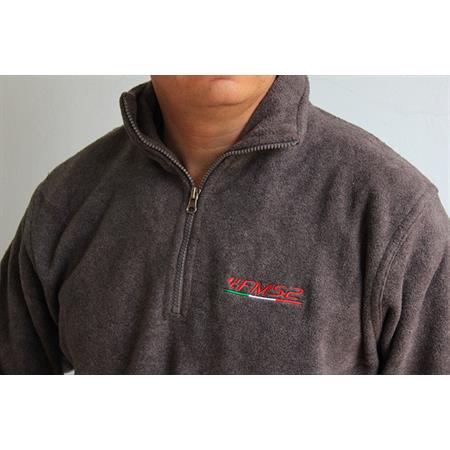 Pile grigio con zip corta fms2 taglia L, ricambio 99PILEGRIGIOL