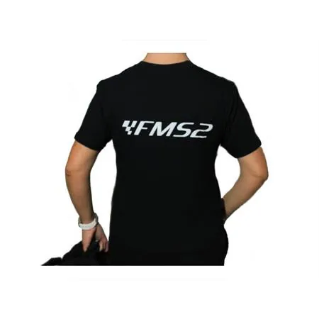 T-shirt fms2 mezza manica in cotone jersey colore nero taglia XS, ricambio 99SHIRTNERAS