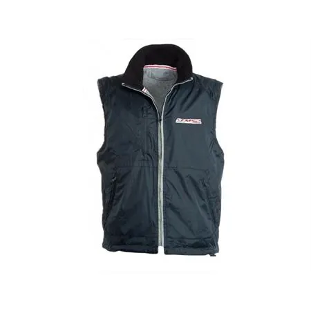 Gilet modello speed nero con logo fms2 ricamato taglia M, ricambio GILETNEROM