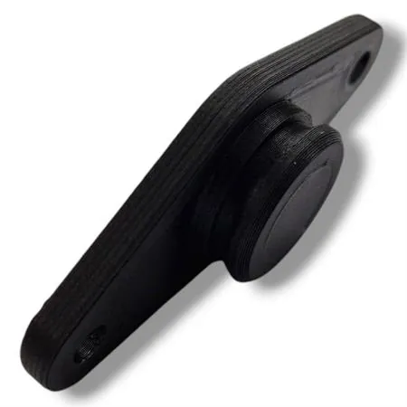 Tappo in plastica 3D per chiusura foro carter motore alloggiamento motorino avviamento scooter Minarelli con or e viti fissaggio, ricambio TAPPOMOTAVVSC