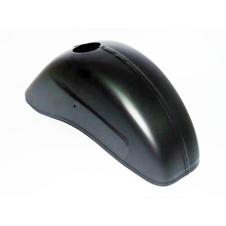 Parafango anteriore in lamiera spessa con vernice di fondo nera versione originale per Piaggio Vespa 50, special, R, L, N, 125 ET3, Primavera, ricambio 0550